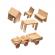 Set creativ - constructii din lemn