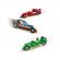 Set creativ beedz - margele de calcat masina glow in the dark