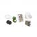 Set margele de calcat beedz art - botanica cu placi hexagonale