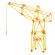Jucarie din bambus flexistix - macara pivotanta (94 piese)