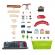 Jucarie din lemn - set tren constructii (50 piese)