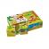 Puzzle din lemn cuburi - ferma 3 x 4