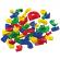 Jucarie copii marble run hubelino - tobogane (128 piese)