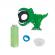 Set baloane de sapun cu jucarie in forma de dinozaur