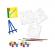 Set creativ - pictura pe numere animale din padure (3 panze)