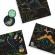 Set creativ - razuieste dinozauri glow-in-the-dark