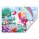 Puzzle din lemn 2 in 1 - unicorn (26 piese), cu fata dubla si activitate