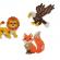 Set creativ beedz - margele de calcat animalele lumii