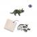 Set creativ dino si excavarea scheletului 2 in 1 - triceratops