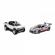 Hot wheels set 2 masinute metalice pull back gmc hummer ev si corvette c8r 1:43