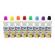 Set 8 culori x 75 ml guasa cu buretel
