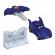 Fisher price batwheels masinuta albastra scara 1:55