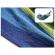 Hamac de o persoana 200x100 cu tija intarita + kit de montare, model dungat