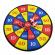 Joc de darts cu 2 mingi si 2 sageti, velcro, pentru copii, 28 cm, multicolor