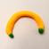 Jucarie squeeze, model banana, antistres, galben,13 cm , pentru copii si adulti
