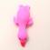 Jucarie squeeze, model rata, antistres, roz,13 cm, pentru copii