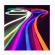 Furtun Luminos Led Neon Flex Multicolor RGB, 15X26 MM,  220V si sursa de alimentare cu telecomanda