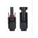 Set conector PNI MC4 mama-tata pentru cablu solar 4-6 mm, doua perechi