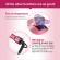 Ondulator Par Profesional Marske Turmaline Ceramic Bucle Afro 9mm, 35W Display LCD, Barbie Pink
