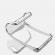 Husa TotulPerfect telefon Apple Iphone X ofera protectie Lux Ultrasubtire Clear Shade Silver+ Folie Sticla