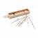 Joc mikado, in cutie din lemn cu capac glisant, 193 x 45 x 26 mm