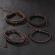 Set cadou cu ceas barbatesc shaarms 8350 si patru bratari elegante