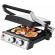 Grill si vafe ecg kg 2033 duo, 2000 w, 2 termostate independente