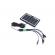 Panou solar de incarcare slot usb si 5 capete de incarcare