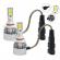 Set 2 becuri auto c6 9005 6000k , 72w
