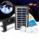 Set solar gdplus gd 8017 cu 3 becuri incluse