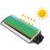 Lampa solara cu telecomanda si suport prindere, 120w