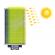 Lampa solara stradala, dubla, 300w, telecomanda