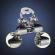 Set 2 x suport fixare proiectoare led pe capota, rotatie 60 grade