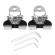 Set 2 x suport fixare proiectoare led pe capota, rotatie 60 grade