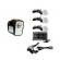 Sistem iluminare led cu panou solar, 3 becuri, gdlite3