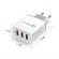 Adaptor universal priza cu 3 usb, qualcomm 3.0