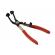Cleste curbat 45 grade pentru coliere, 230mm
