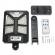 Lampa solara led, 92 smd, telecomanda, 100w, 6000k, ip65