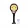 Lampa solara led 8023b, 158 cob, telecomanda, 20w