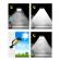 Lampa solara cu suport prindere 90w, doua modele smd/cob