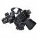 Lanterna de cap 5led, cree/4cob, 1200lm, 6500k, usb, strobo, 100m