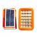 Proiector led cu incarcare solara, 48 led smd, 50w