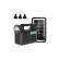 Sistem iluminare led gd8017 mk ii, 3 becuri, panou solar