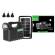 Sistem iluminare led gd8017 mk ii, 3 becuri, panou solar
