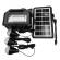 Sistem iluminare led gd8017 mk ii, 3 becuri, panou solar