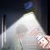 Lampa led cu panou solar, 192 smd,  telecomanda, 30w