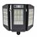 Lampa solara tripla smd, suport de prindere, 30w