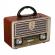 Boxa retro andowl yx2022, bt, usb, 18w p.m.p.o.