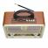 Boxa retro andowl yx2022, bt, usb, 18w p.m.p.o.