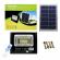 Proiector led cu panou solar, telecomanda, 300w
